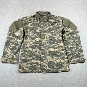 US Army Combat Uniform ACU Coat Small Short Digital Camo UCP Military Jacket